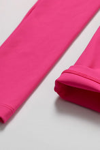 Load image into Gallery viewer, Solid zippered long-sleeved sports jumpsuit