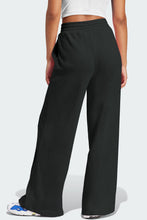 Load image into Gallery viewer, Drawstring Wide Leg Active Pants