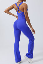 Load image into Gallery viewer, Crisscross Wide Strap Sleeveless Jumpsuit