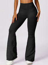 Load image into Gallery viewer, Wide Waistband High Waist Bootcut Pants
