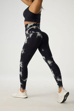 Load image into Gallery viewer, Tie-Dye High Waist Active Pants
