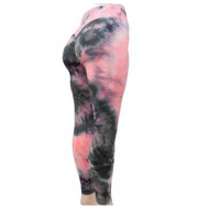 Tie Dyed Ruched Leggings